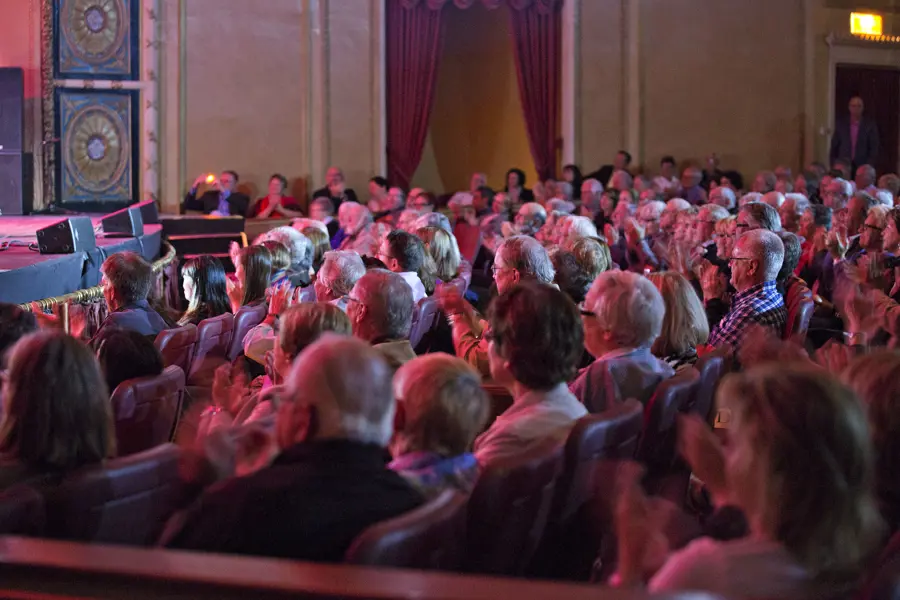 Sanderson Centre audience
