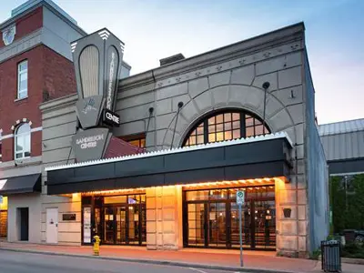 Dalhousie Street entrance of Sanderson Centre